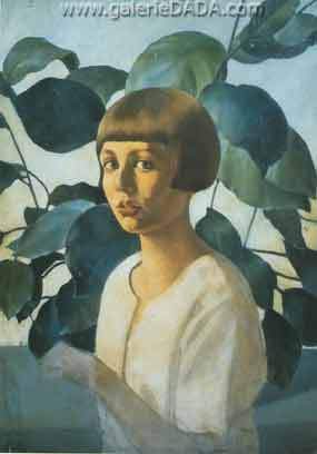 Felice Casorati Portrait de Renato Gualino reproduction-de-tableau