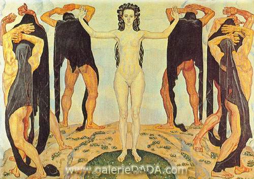 Ferdinand Hodler La vérité reproduction-de-tableau