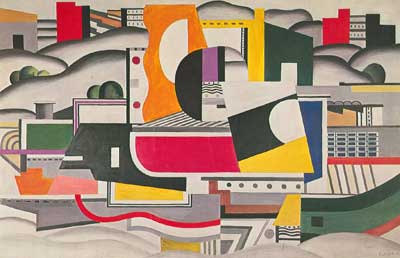 Fernand Leger La grande barge reproduction-de-tableau