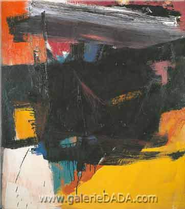 Franz Kline Crayon rouge reproduction-de-tableau