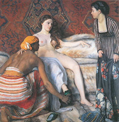 Frederic Bazille La toilette reproduction-de-tableau