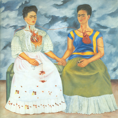 Frida Kahlo Les deux fridas reproduction-de-tableau