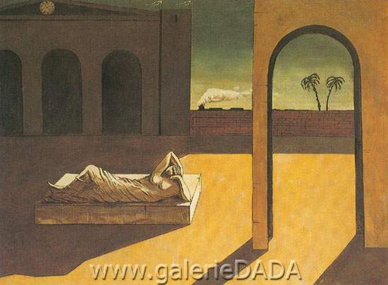 Giorgio de Chirico Les devins récompensent reproduction-de-tableau