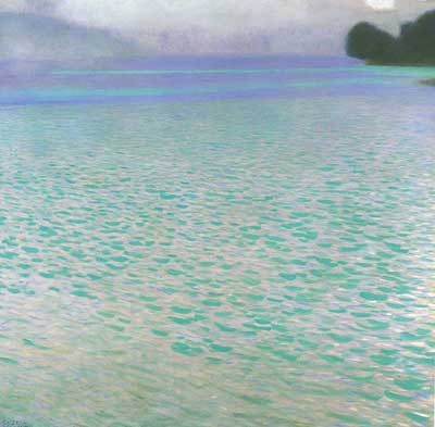 Gustave Klimt Attersee I reproduction-de-tableau