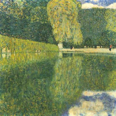 Gustave Klimt Parc Schonbrunn reproduction-de-tableau