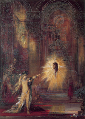 Gustave Moreau L'apparition reproduction-de-tableau