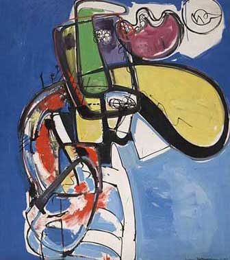 Hans Hofmann Ecstasy reproduction-de-tableau