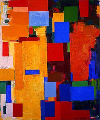 Hans Hofmann Équinoxe reproduction-de-tableau