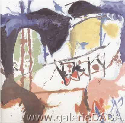 Helen Frankenthaler Nombre d'acres reproduction-de-tableau