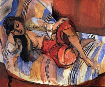 Henri Matisse Odalisque 2 reproduction-de-tableau