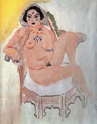 Henri Matisse Persan avec une croix reproduction-de-tableau