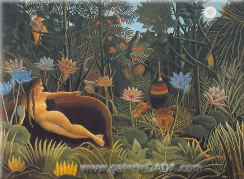 Henri Rousseau Le rêve reproduction-de-tableau