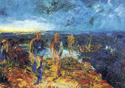 Jack Butler Yeats Les hommes du destin reproduction-de-tableau