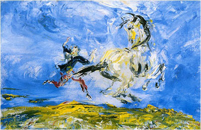 Jack Butler Yeats Les sauvages reproduction-de-tableau