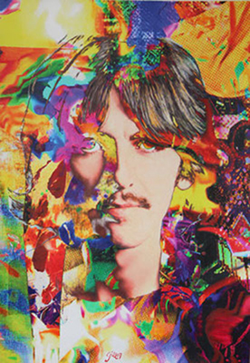 James Gill George Harrison reproduction-de-tableau