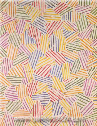 Jasper Johns Cigale reproduction-de-tableau