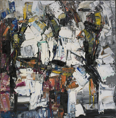 Jean-Paul Riopelle Plage (peinture), 1960 reproduction-de-tableau