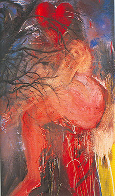 Jim Dine Le son de votre voix froide 3 reproduction-de-tableau