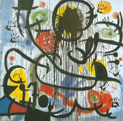 Joan Miro Mai-68 reproduction-de-tableau