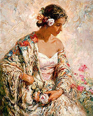 Jose Royo Belleze Serena reproduction-de-tableau