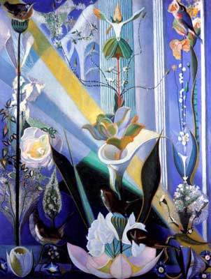 Joseph Stella Danse du printemps reproduction-de-tableau