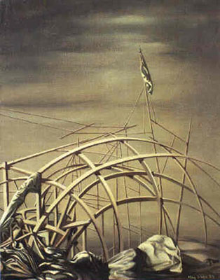 Kay Sage Demain, Monsieur Silver reproduction-de-tableau