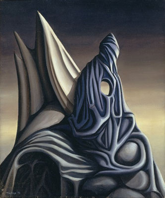 Kay Sage Marge de silence reproduction-de-tableau