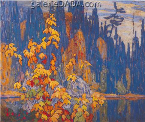 Lawren Harris Algoma d'automne reproduction-de-tableau