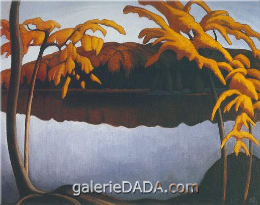 Lawren Harris Lac du Nord II reproduction-de-tableau