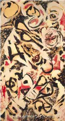 Lee Krasner Mémoire de printemps reproduction-de-tableau