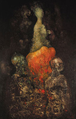 Leonor Fini La victime est reine reproduction-de-tableau