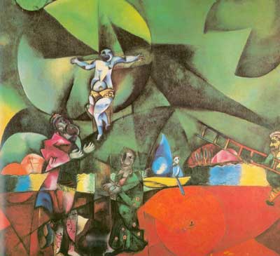 Marc Chagall Golgotha reproduction-de-tableau