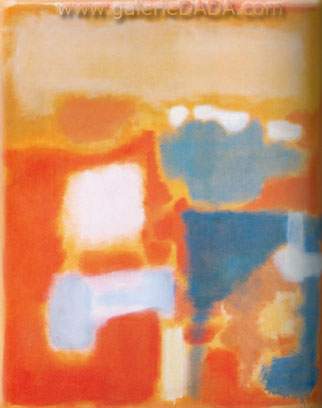 Mark Rothko Numéro 18 reproduction-de-tableau