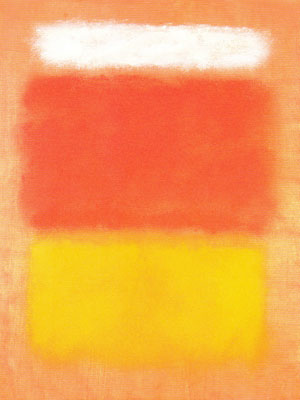 Mark Rothko Sans titre 1960 reproduction-de-tableau