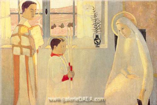 Maurice Denis Mystère catholique reproduction-de-tableau