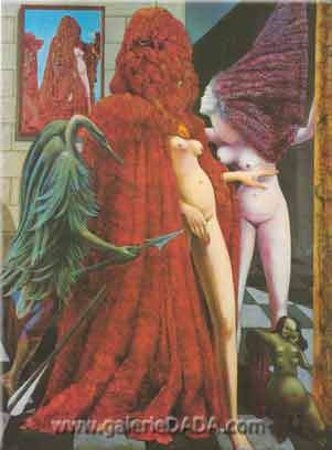 Max Ernst Le vol de la mariée reproduction-de-tableau