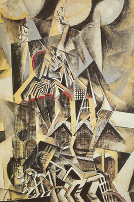 Max Weber Grand Central Station reproduction-de-tableau