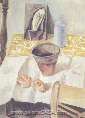 Max Weber Le vase égyptien reproduction-de-tableau