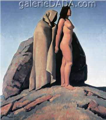 Maynard Dixon Allégorie reproduction-de-tableau