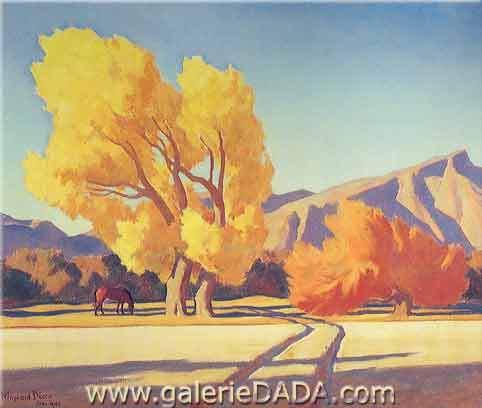 Maynard Dixon Horse Creek Crossing reproduction-de-tableau