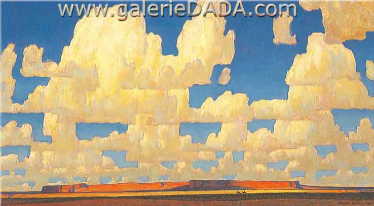 Maynard Dixon Le monde des nuages reproduction-de-tableau