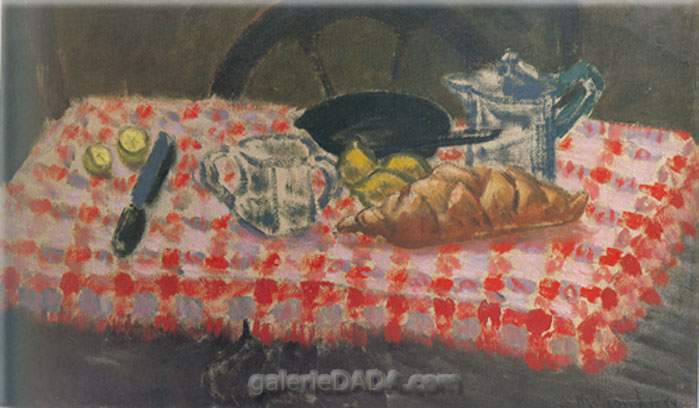 Milton Avery Nappe rouge reproduction-de-tableau