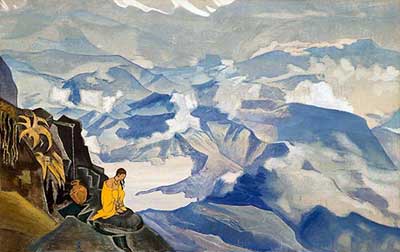 Nicholas Roerich Gouttes de vie reproduction-de-tableau