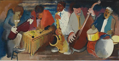 Norman Lewis Jumping Jive reproduction-de-tableau