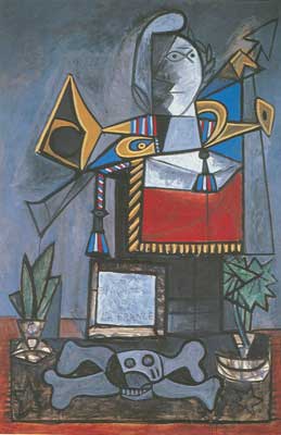 Pablo Picasso Hommage aux Espagnols reproduction-de-tableau