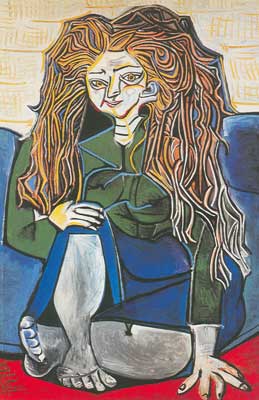 Pablo Picasso Portrait de Madame P reproduction-de-tableau