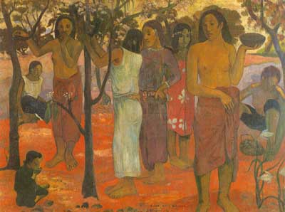 Paul Gauguin Nef Nave Mahana reproduction-de-tableau