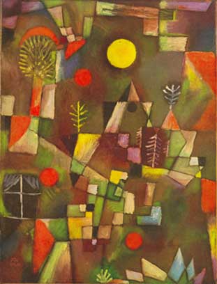 Paul Klee Pleine lune reproduction-de-tableau