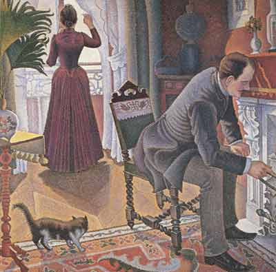 Paul Signac Dimanche reproduction-de-tableau