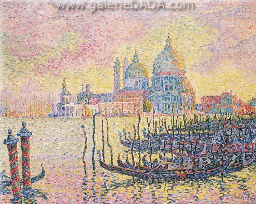 Paul Signac Grand Canal Venise reproduction-de-tableau